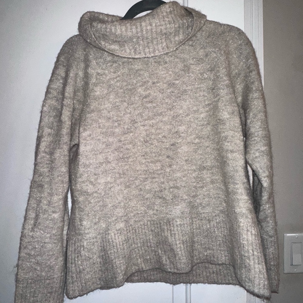 Cozy L.L Bean Cream Sweater